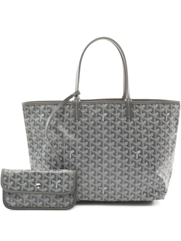 Große graue Tasche mit passender kleiner Innentasche