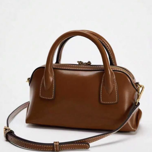 Braune Kunstledertasche – Zeitlos und Elegant