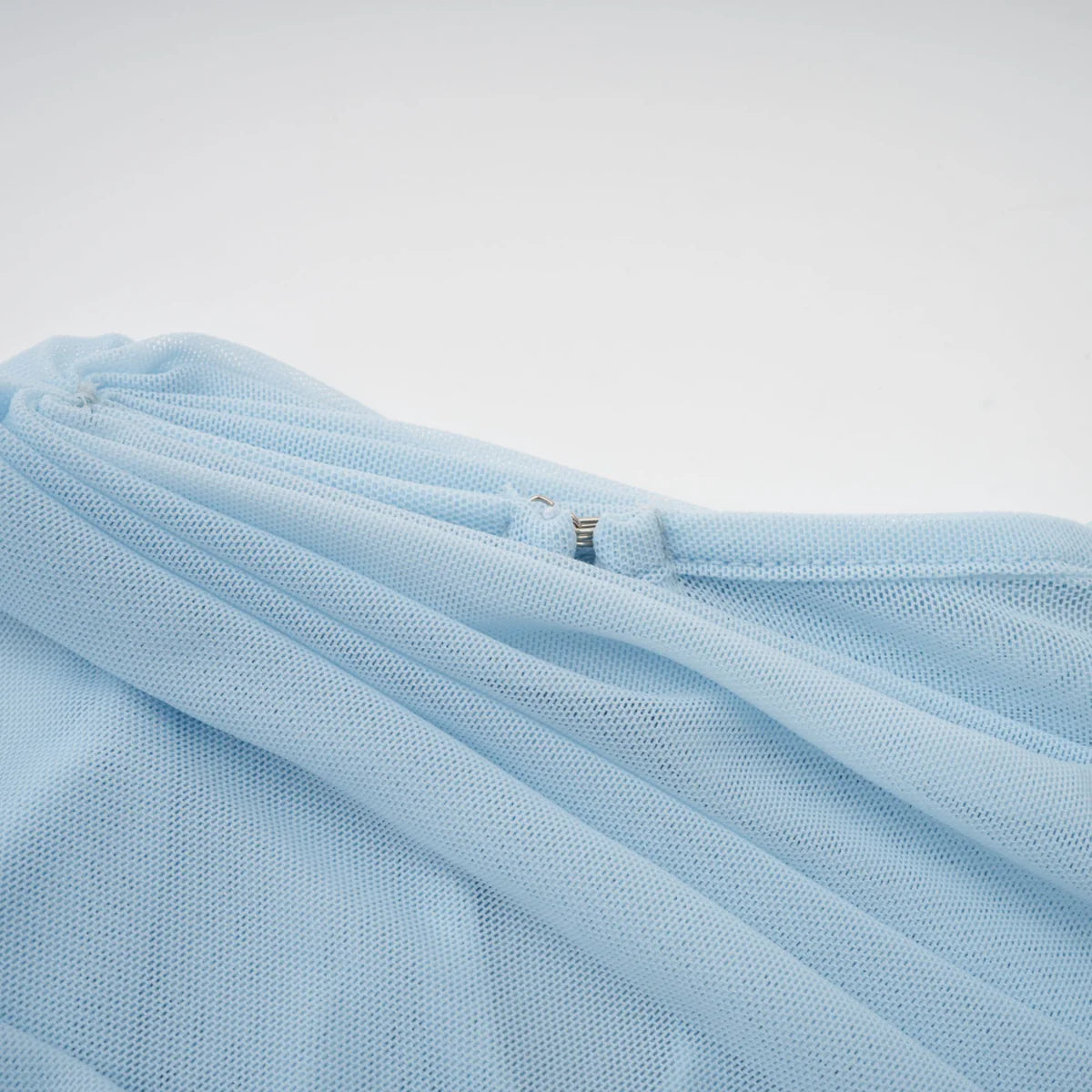 Elegantes langes blaues Abendkleid