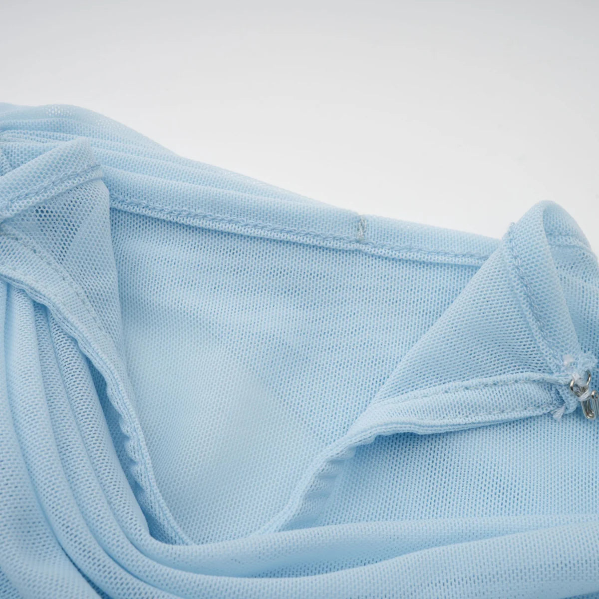 Elegantes langes blaues Abendkleid