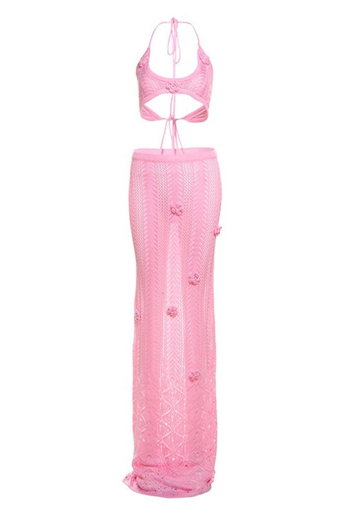Stricktop und Strandkleid – Perfektes Set für den Sommer