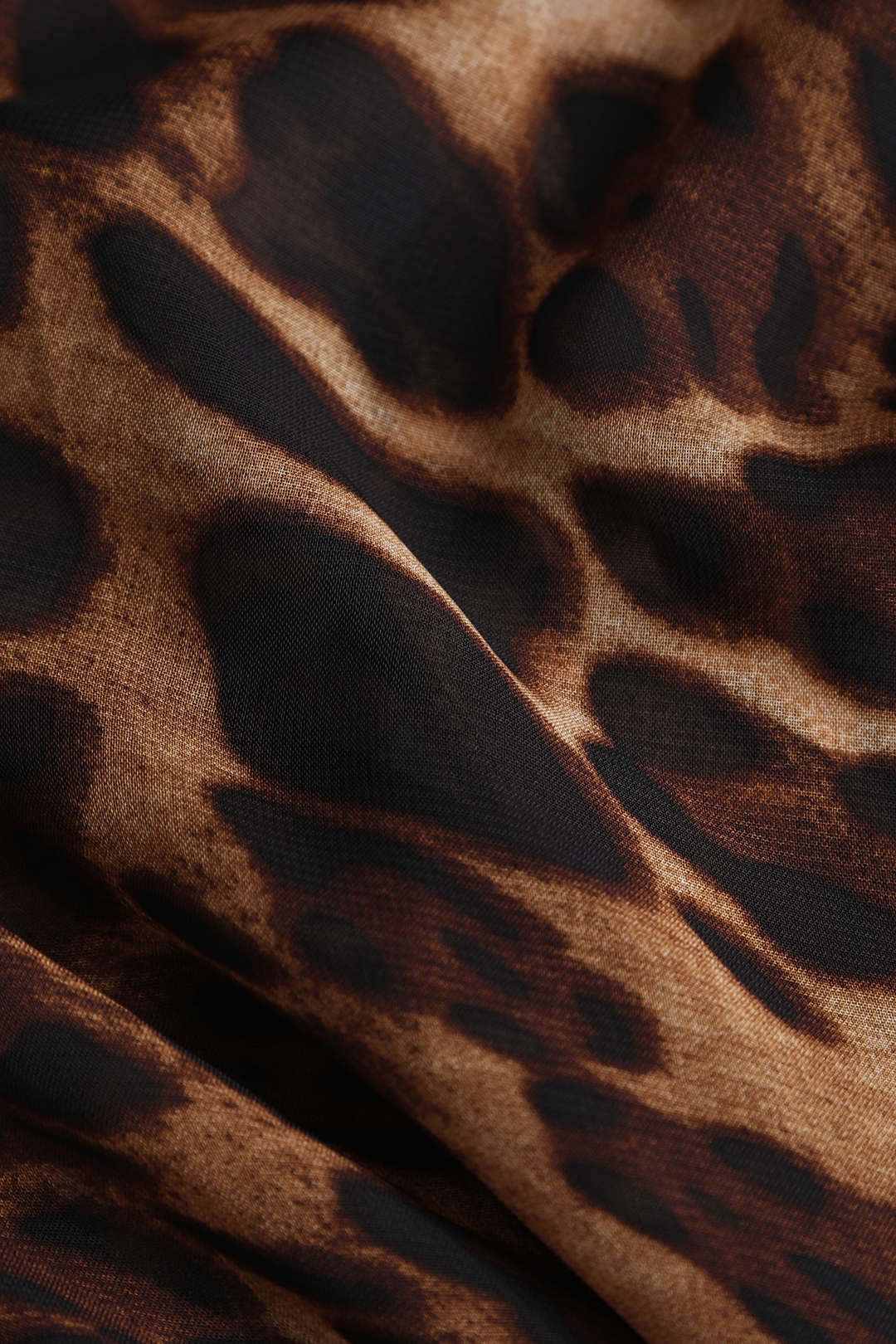 Figurbetontes Kleid im Leo-Print